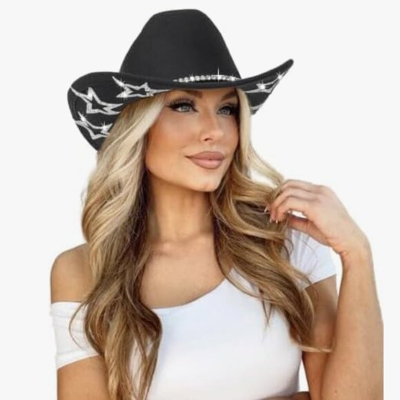 Rhinestone Western Cowgirl Hat main image 5